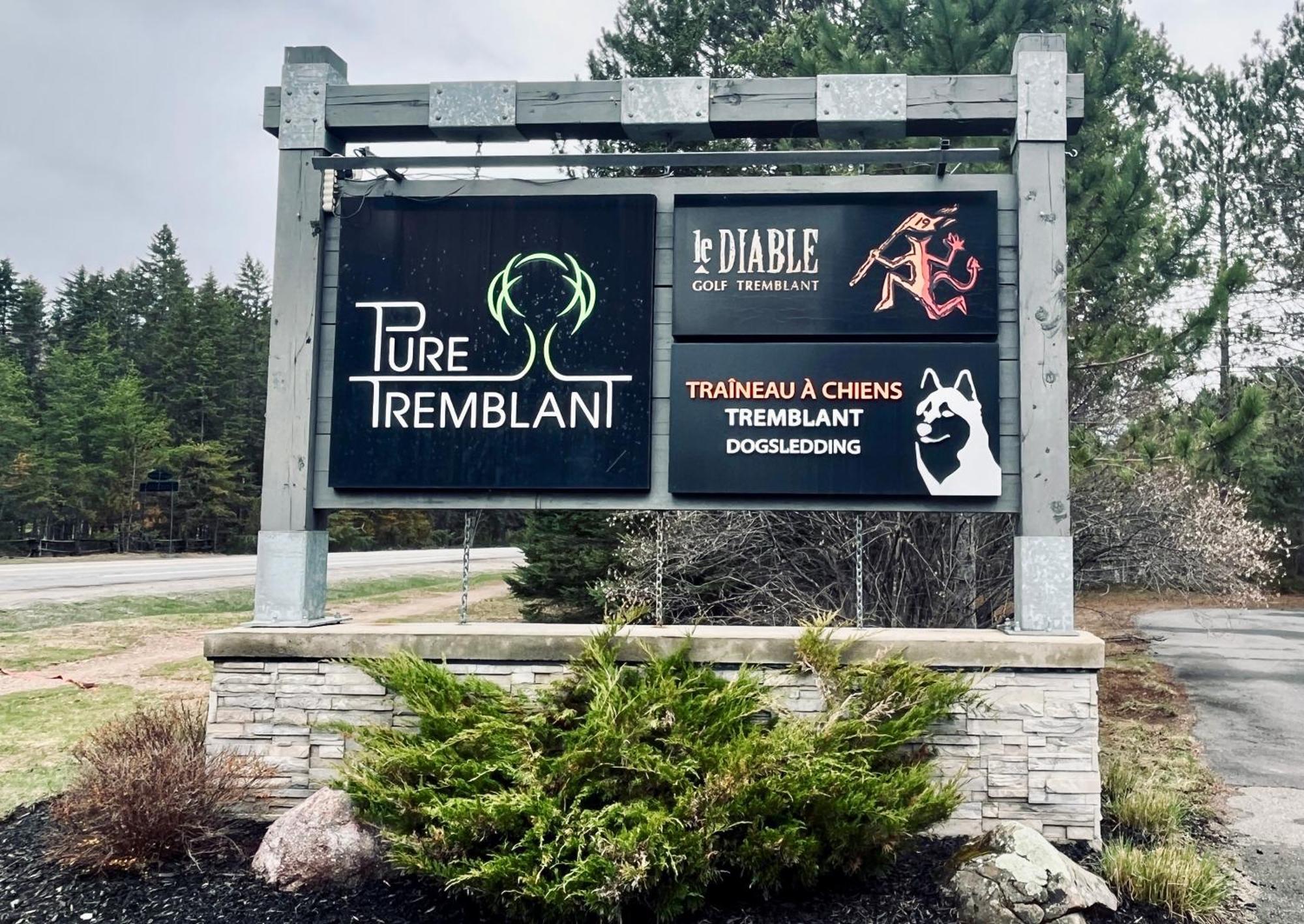 Condo Du Bonheur Mont-Tremblant Eksteriør billede
